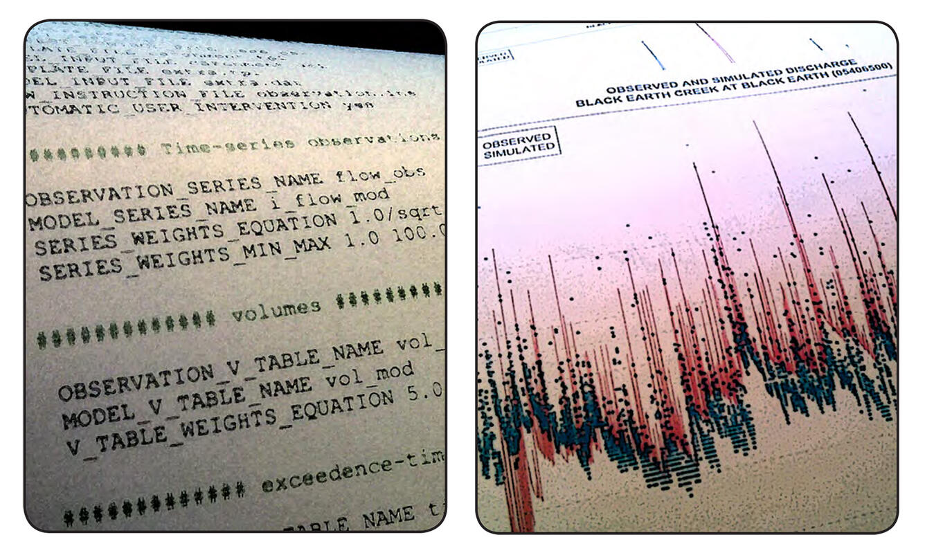 Photo of abstract art from TSPROC report cover