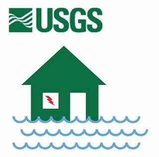 USGS TX FloodWatch Twitter logo. 