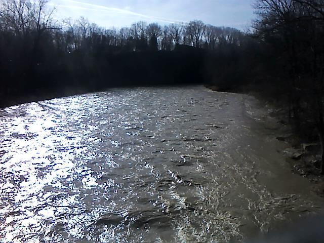 Vermillion River near Vermillion OH - downstream of gage