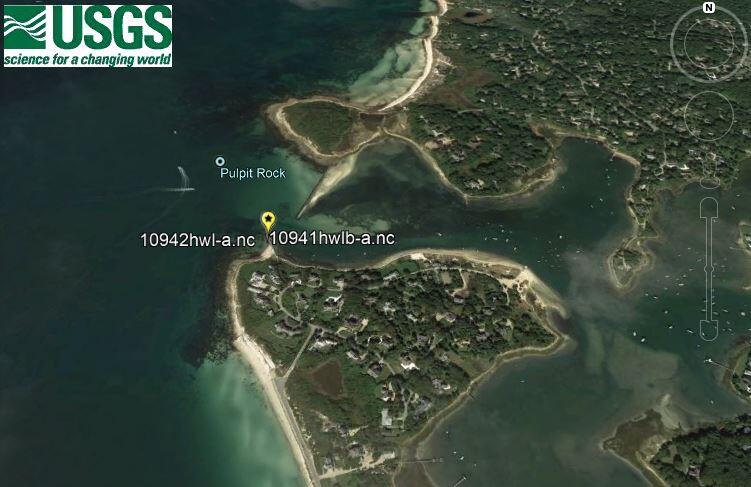 Study sites for West Falmouth Harbor, MA data release