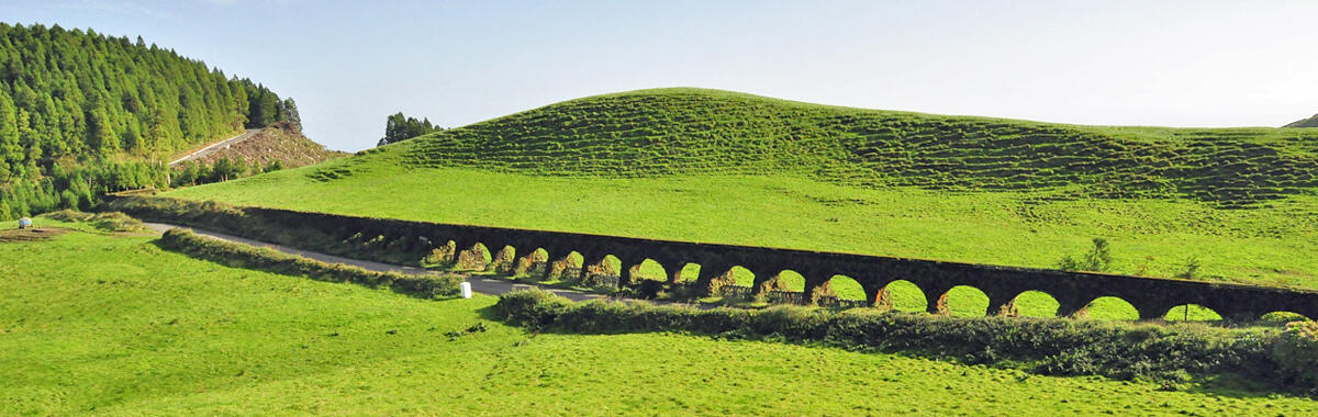 An aqueduct in the Azores Islands