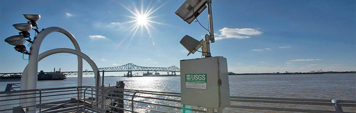 A U.S. Geological Survey water-monitoring site.