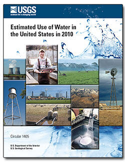 Estimated Use of Water in the United States in 2010 report cover