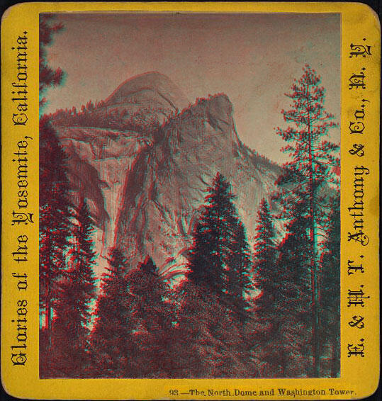 A photo of trees near The North Dome