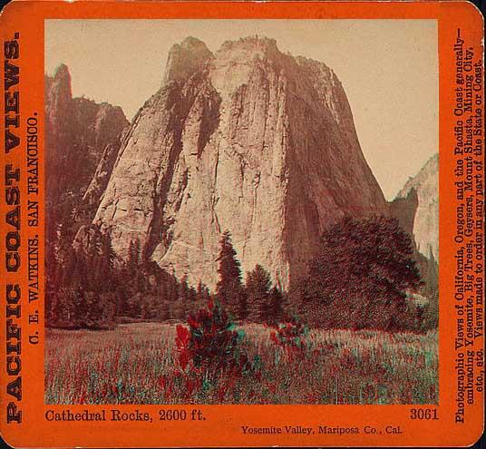 A photo of Cathedral Rocks