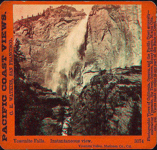 A photo of Yosemite Falls