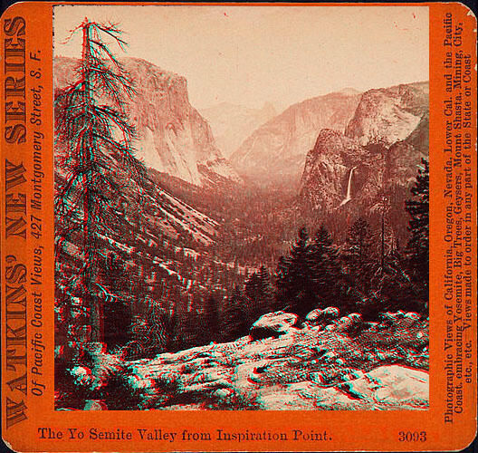 A photo of Yosemite Valley from Inspiration Point