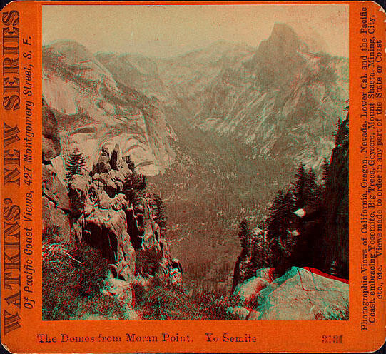 A photo of The Domes from Moran Point