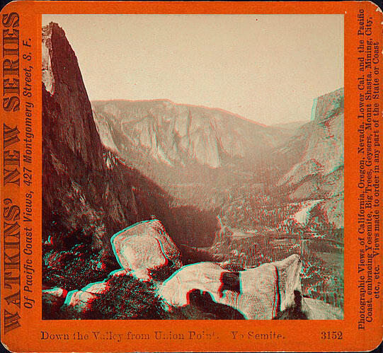 A photo of Yosemite Falls at Union Falls