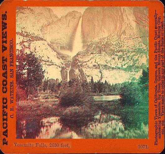 A photo of Yosemite Falls