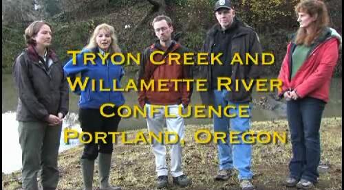 video thumbnail: Recreating confluence environments and habitat for Pacific Northwest streams, Tryon Confluence, Portland, Oregon
