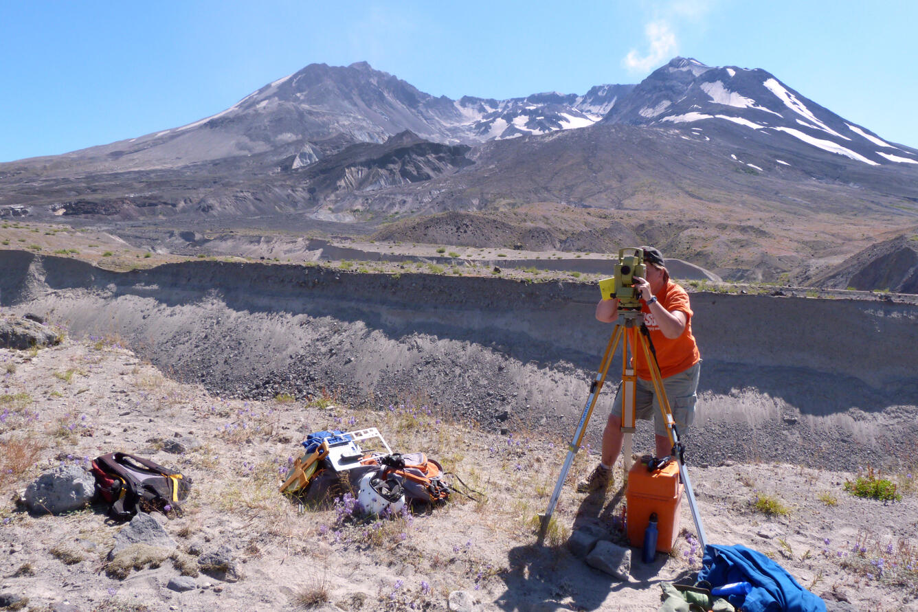 Stream channel cross-section measurements—instrument that uses lase...