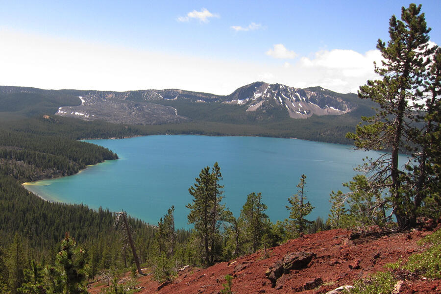 Inside the Newberry Caldera...