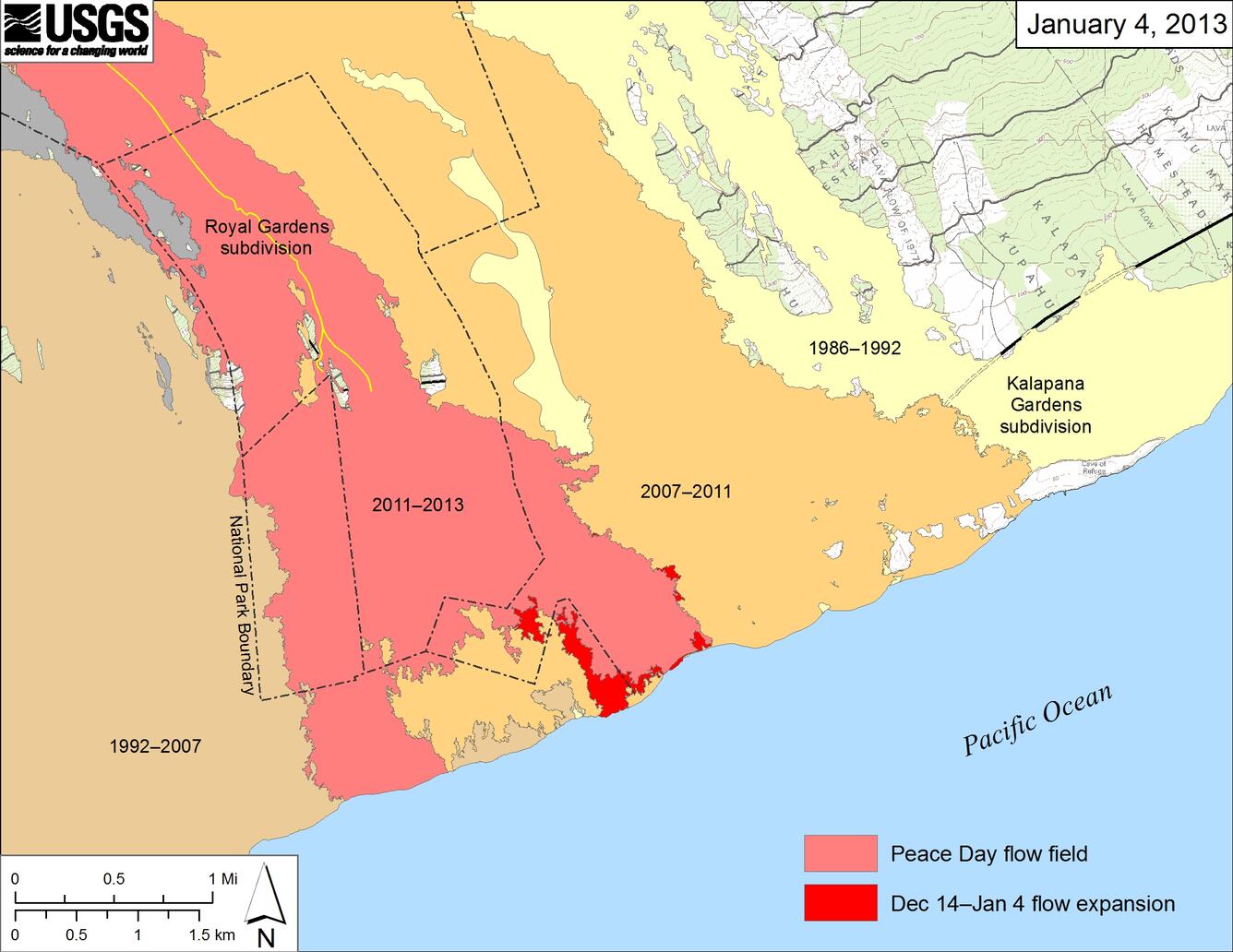 Episode 61 (Peace Day) flow field on coastal plain...