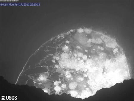 Preview image for video: Movie of the January 17 collapse and explo...