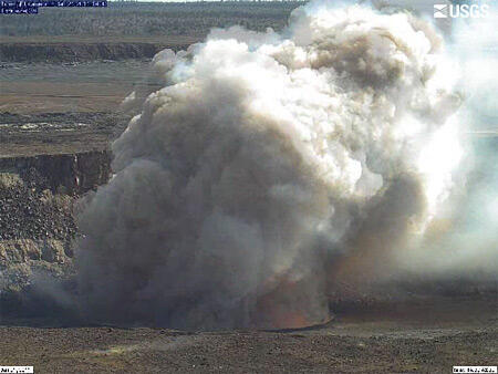 Preview image for video: Movie of the January 21 collapse and dusty...