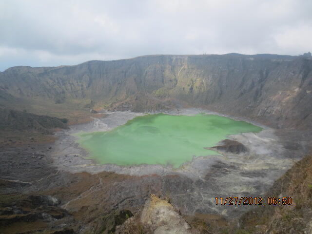 A holiday visit to exotic El Chichón volcano...