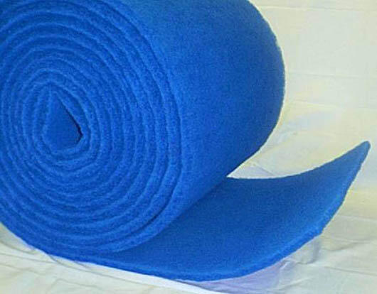 Blue filter media...