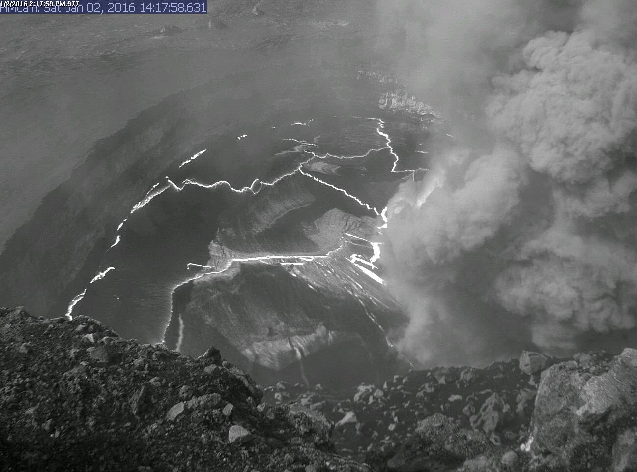 Preview image for video: shows the same rockfall as captured by the...