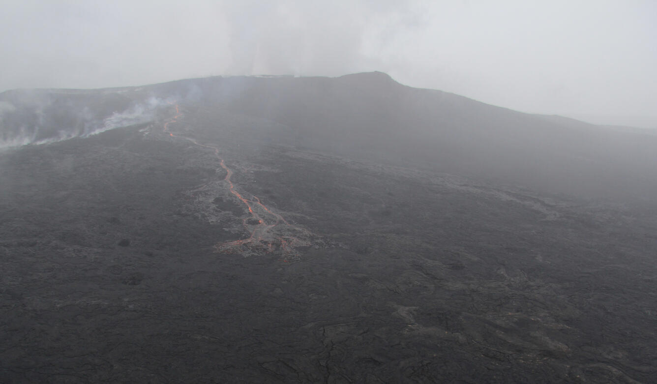 As of 8:30 a.m., HST, today, May 25, 2016, lava continued to flow f...