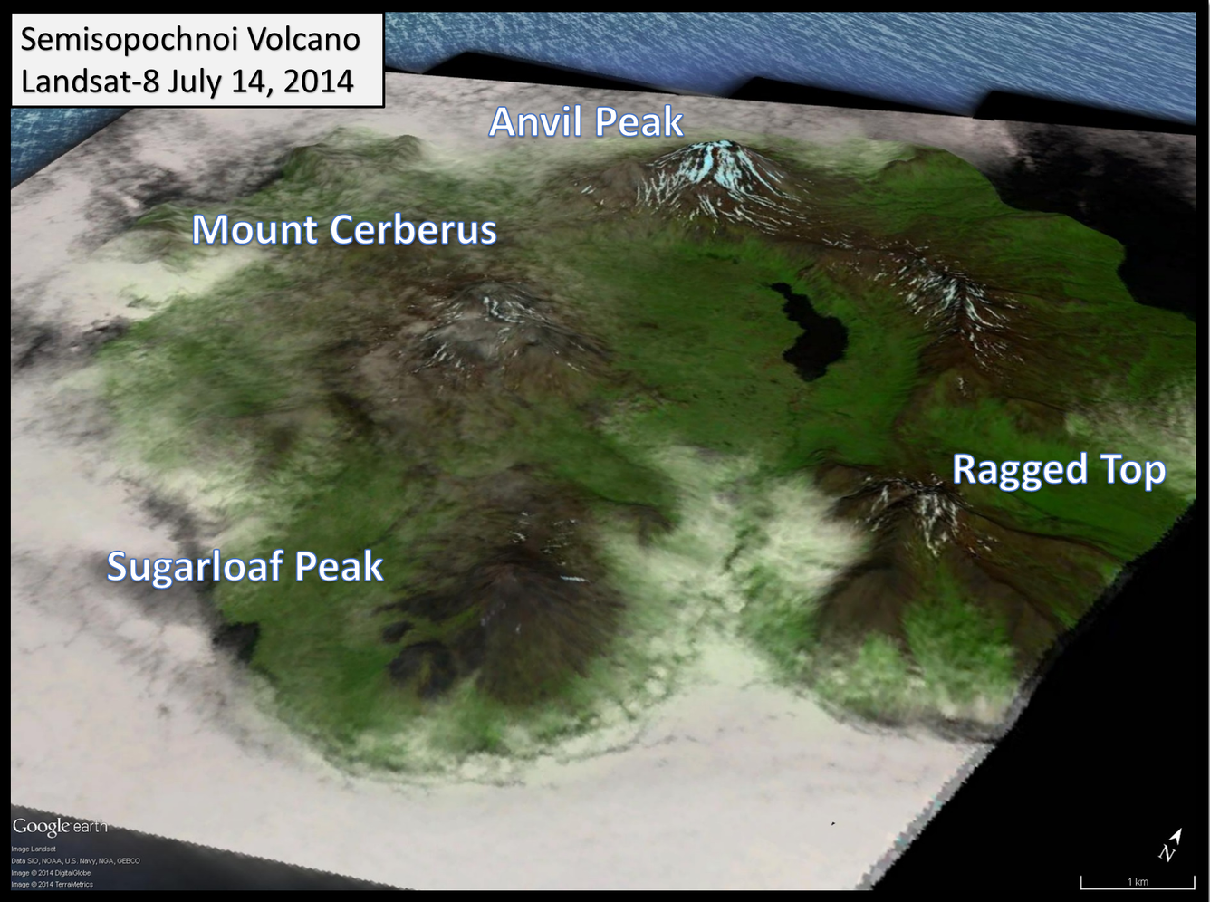 Five restless and erupting Alaska volcanoes keep scientists busy in...