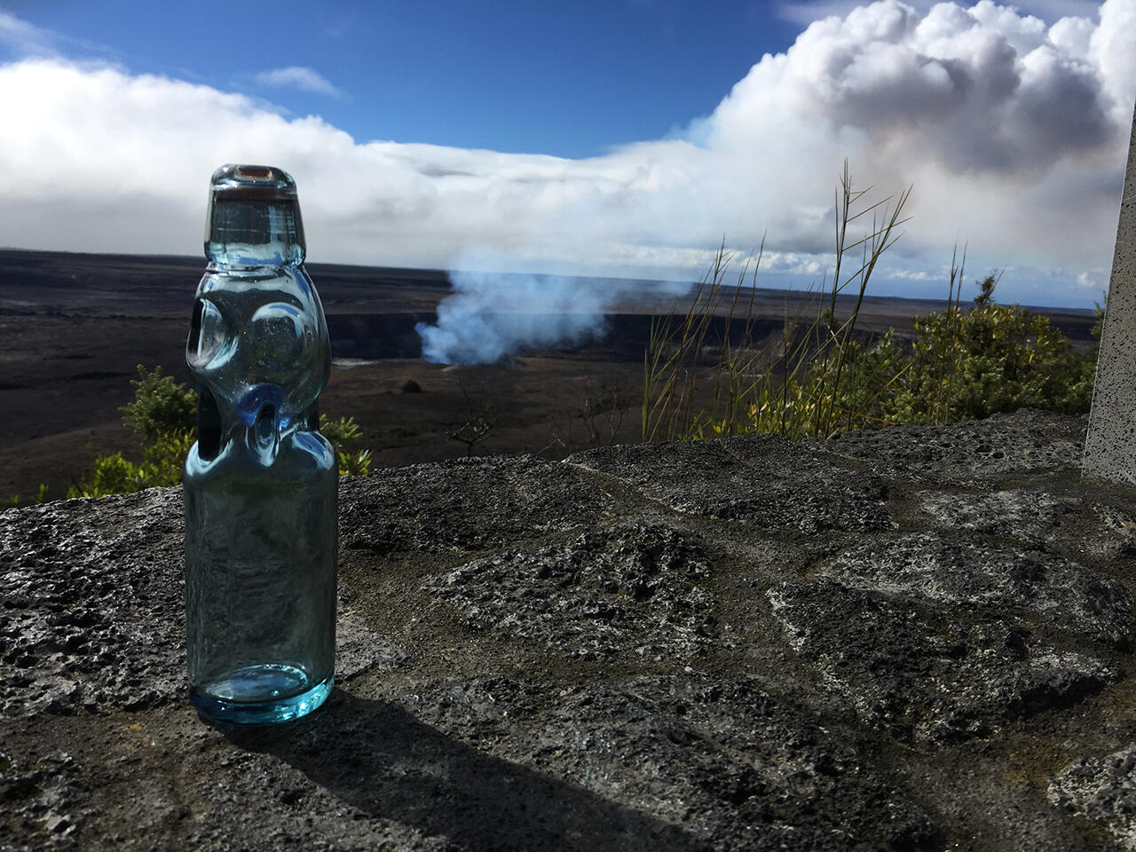 Bottled soda helps us to understand volcanic eruptions...