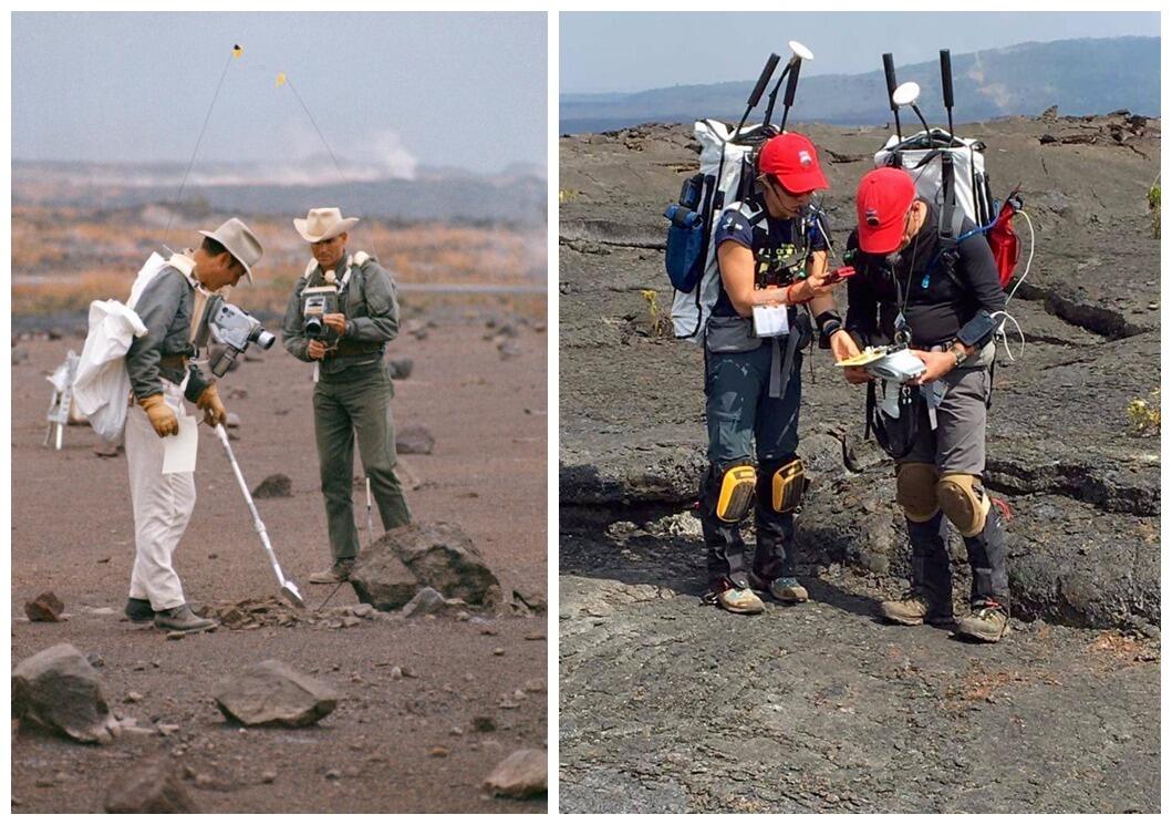 NASA practices for Mars exploration on Kīlauea Volcano...