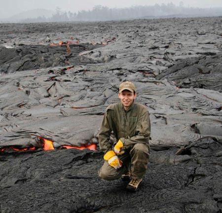 New geologist is a timely addition to HVO staff...