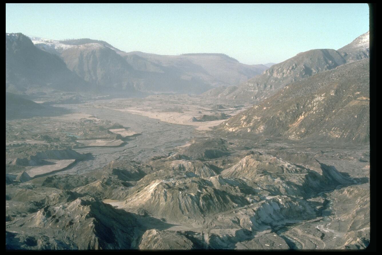 Debris avalanche deposit from the May 18, 1980 eruption of Mount