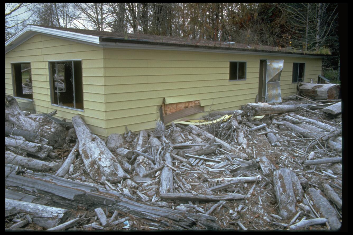 Lahars originating from Mount St. Helens after the 1980 eruption de...