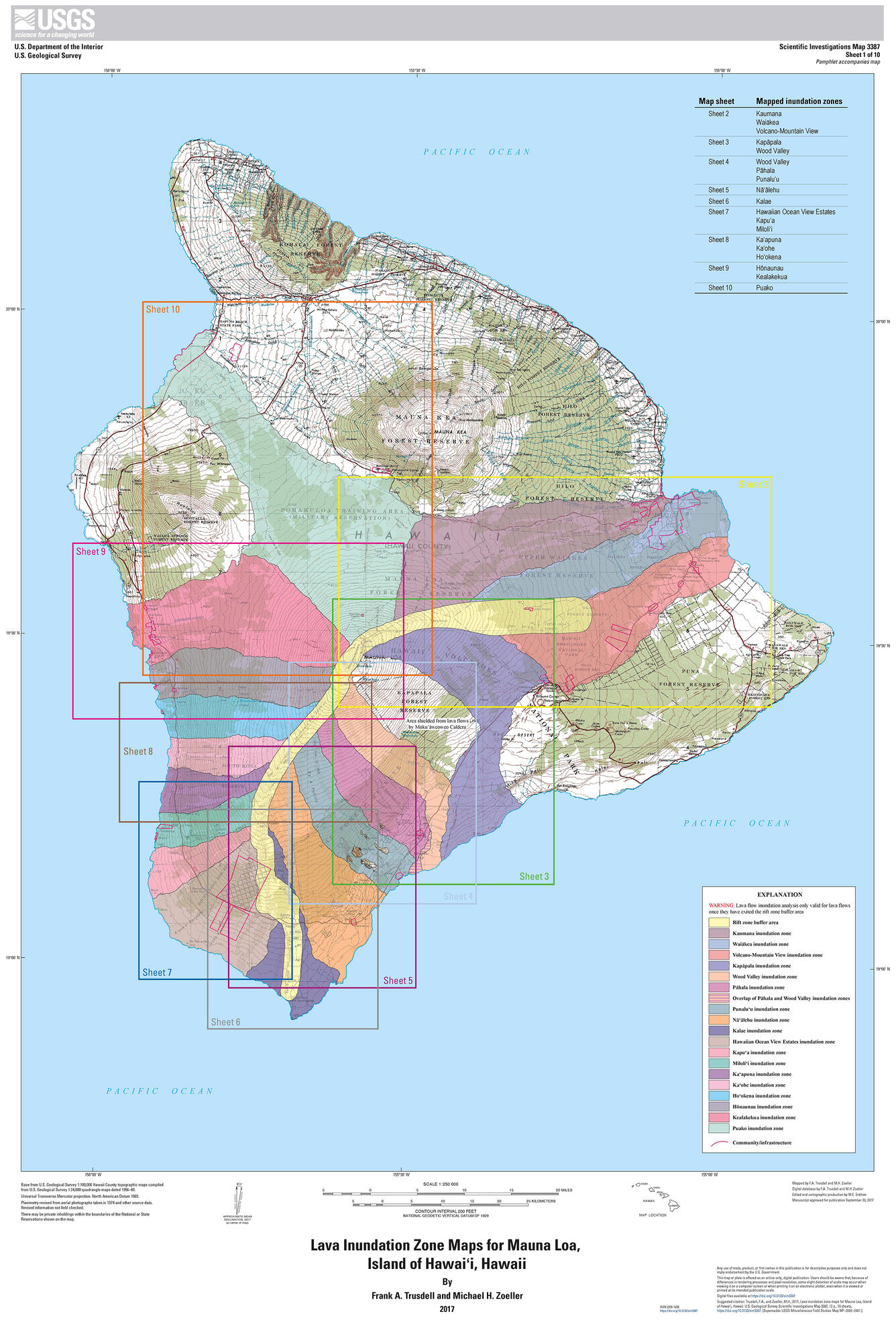USGS Scientific Investigations Map 3387...