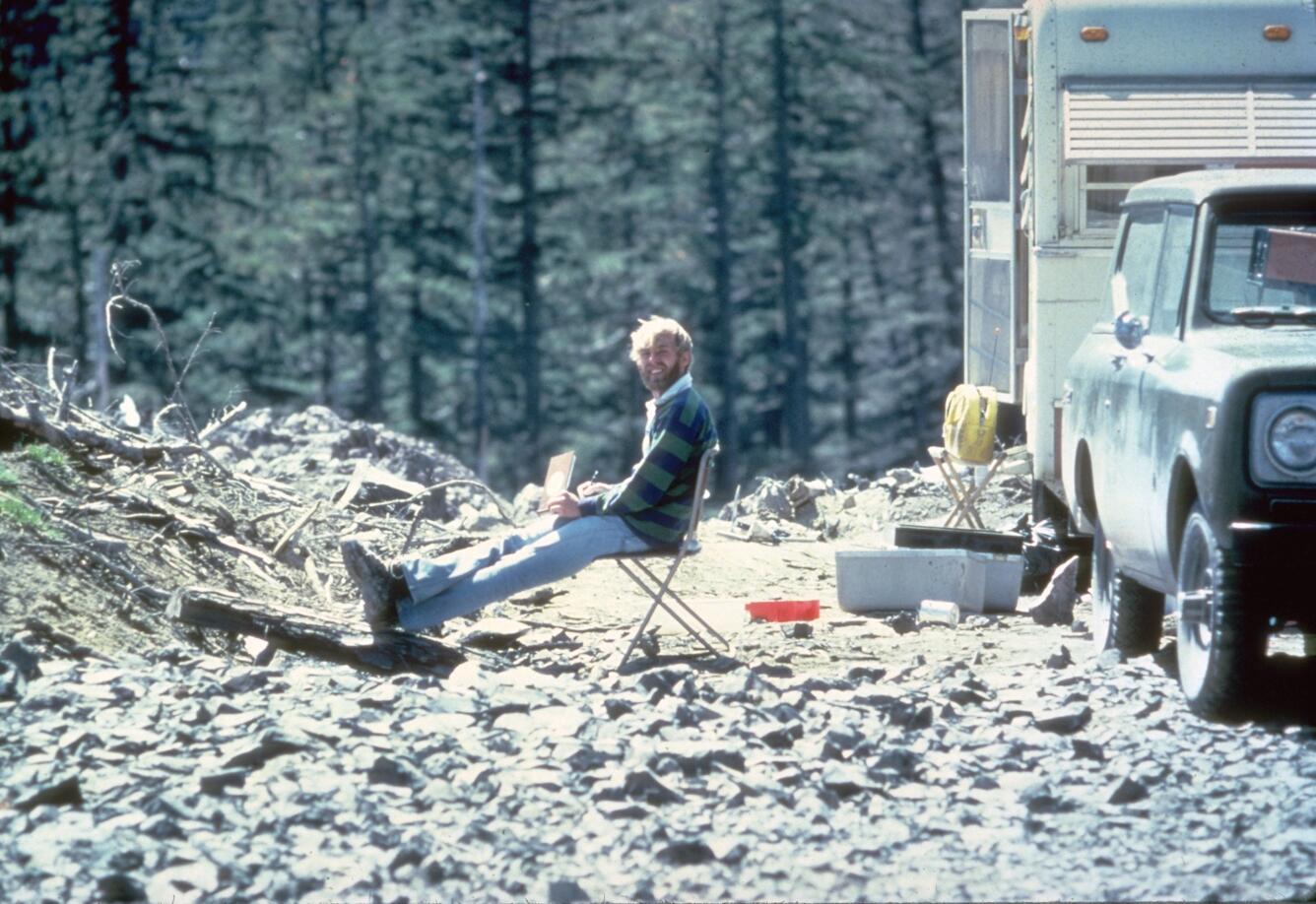 David Johnston at Coldwater II, 1900 hours, May 17, 1980. Dave did ...