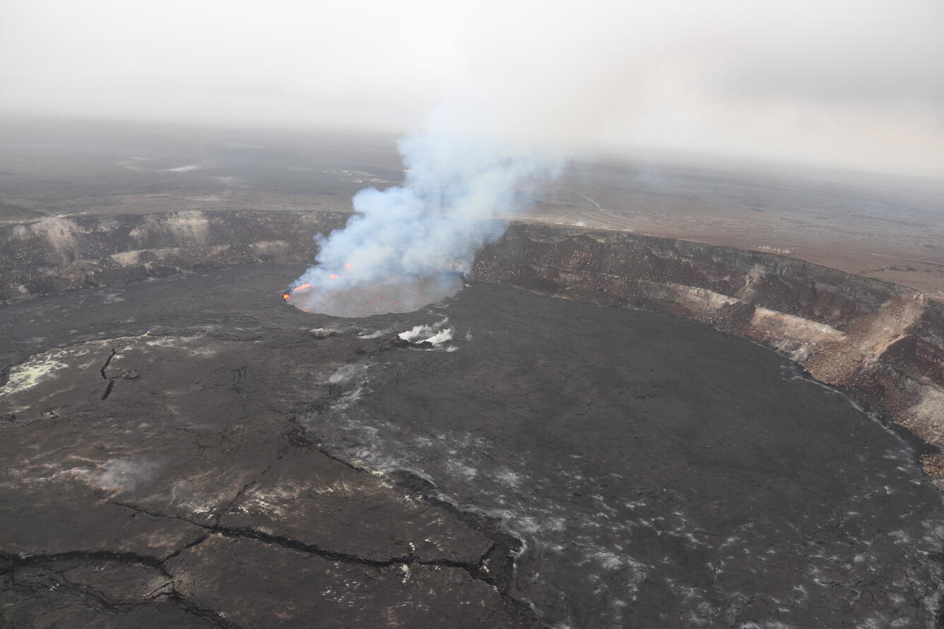 As of this afternoon (May 1), the eruption at the summit of Kīlauea...