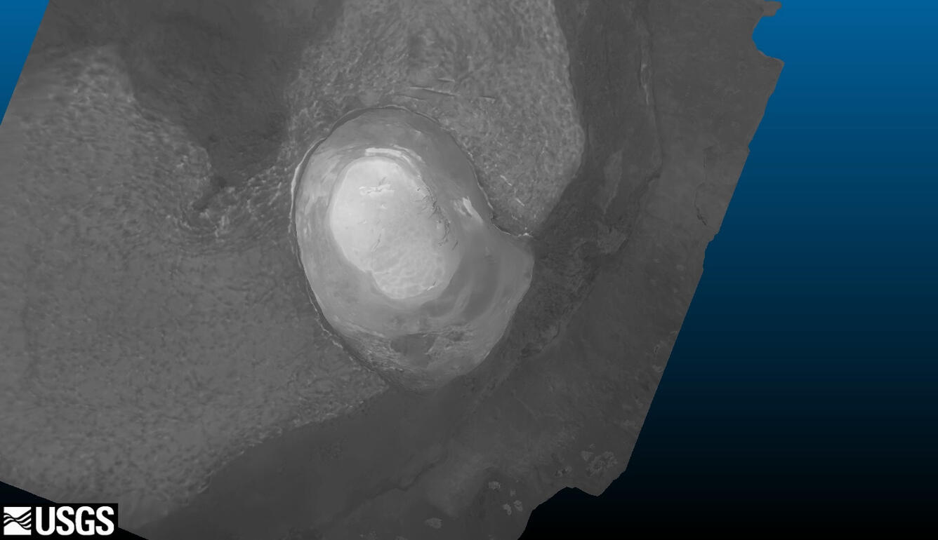 New 3D model of the summit lava lake...