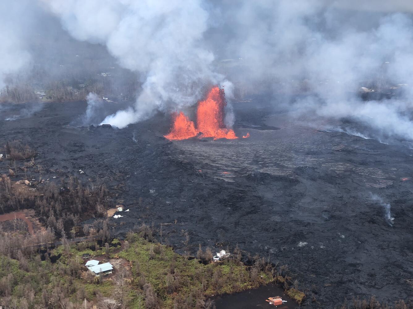 Fissure 8 reactivated on the afternoon of May 28 and at times, was ...