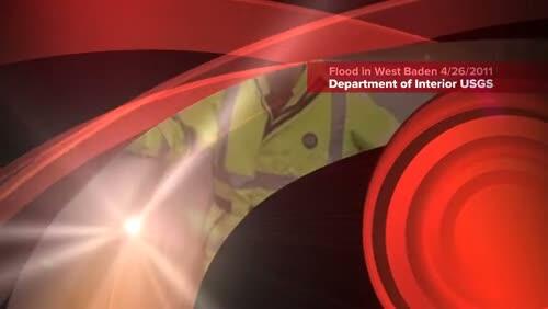 video thumbnail: Flooding in French Lick, Indiana