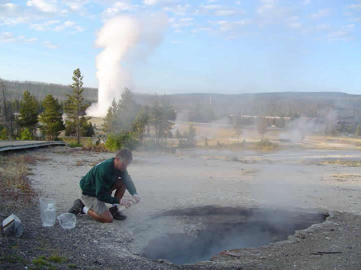 Image: Ear Spring, Yellowstone National Park