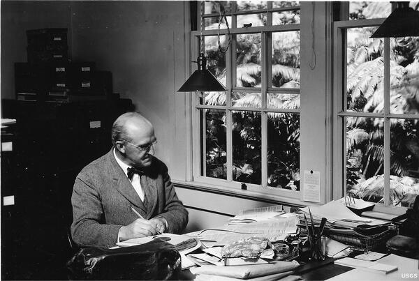 Image: Thomas A. Jaggar, Hawaiian Volcano Observatory