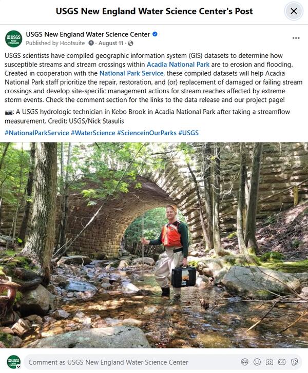 Facebook screenshot.