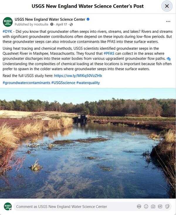 Screenshot of Facebook post.