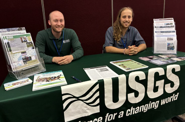 South Atlantic Water Science Center scientists Charlie Stillwell and Will Hamilton