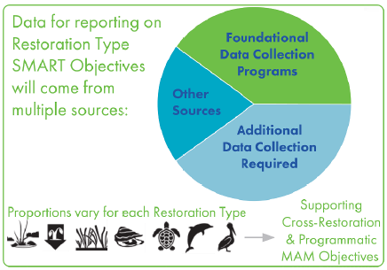 Data sources for restoration type SMART objectives