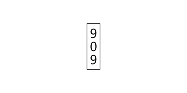 Text symbol with route number placed on top of a road shield marker.