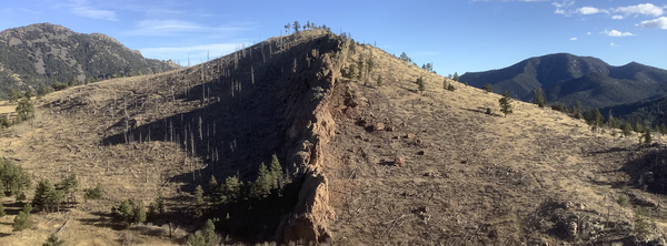 fault zone outcrop