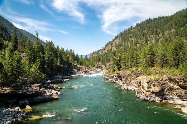 Image of the Kootenai River 