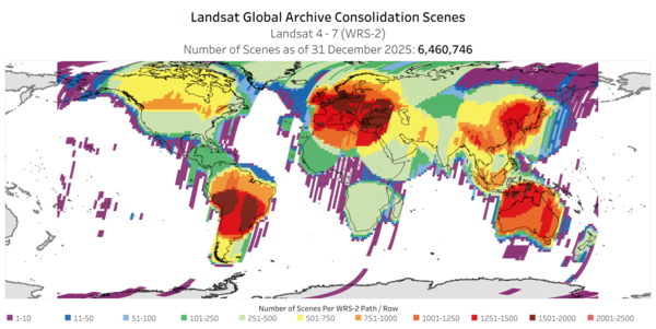 Landsat Global Archive Consolidation WRS 2 Scenes