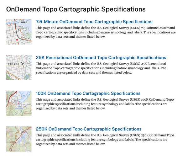 OnDemand Topo Product Configurations