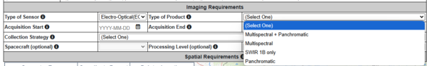 CIDR EO Imagery Options