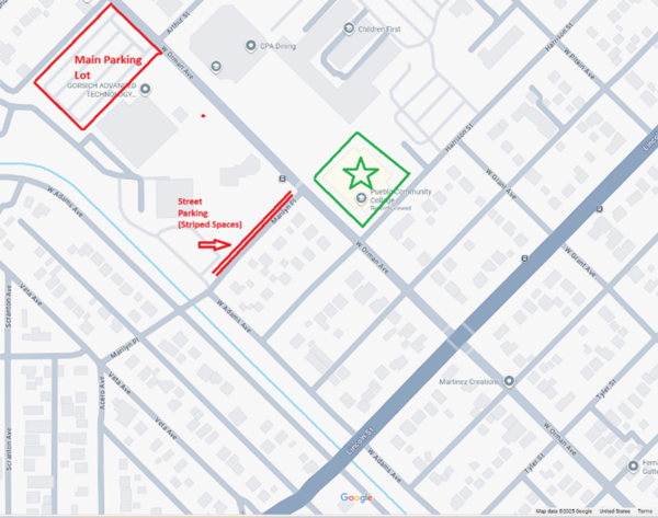 Inset map of 2025 STREAM Workshop location in Pueblo, CO