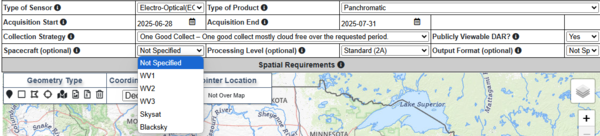 CIDR Electro-optical Sensor Options